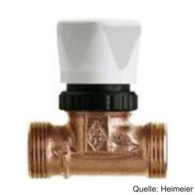 HEIMEIER Vorlauf-Regulierventil G 3/4" x G 3/4" AG, mit Bauschutzkappe,132802000