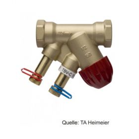 TA TBV-C Kompaktregelventil, PN 16, DN 20, IG G 3/4, kvs 3,4 m3/h, NF, 52134120