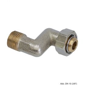 HEIMEIER S-Anschluss zum Ausgleich, DN 10 (3/8"), Rotguss vernickelt, 135301362