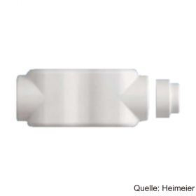 HEIMEIER Verkleidung DESIGN LINE,aus Kunststoff f. Eck-und Durchgangsform,weiß