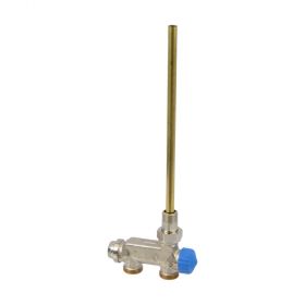 HEIMEIER Ventil E-Z Einrohr Durchgang, DN 15 (1/2"), mit Tauchrohr