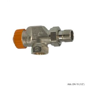 HEIMEIER Thermostat-Ventilunterteil Eclipse, Axial, DN15, (1/2") 