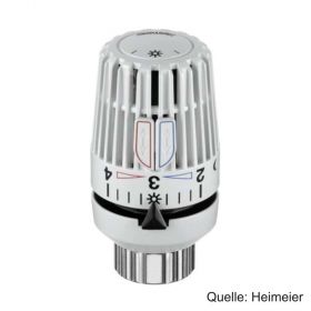 HEIMEIER Th.-Kopf VK m. Diebstahlsicher. mit Klemmverbindung (Direktanschluß VHK), weiß, 971040500