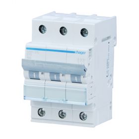 Hager MBN310, LS-Schalter 3polig 6kA B-10A 3M, MBN310