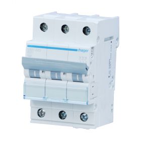 Hager MBN320, LS-Schalter 3polig 6kA B-20A 3M, MBN320