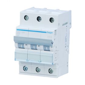 Hager MBN325, LS-Schalter 3polig 6kA B-25A 3M, MBN325