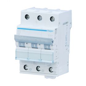 Hager MBS325, LS-Schalter 3polig 6kA B-25A 3M QC, MBS325
