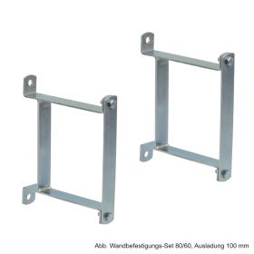 Wandbefestigungs-Set 80/60 für hydraulische Weiche 80/60