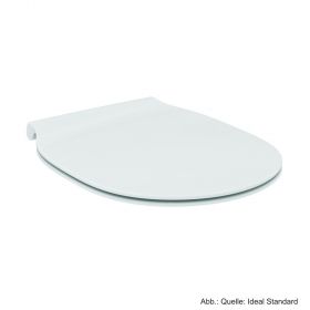 Ideal Standard Connect Air Sandwich WC-Sitz, Scharn.Edelstahl, weiß, E036501
