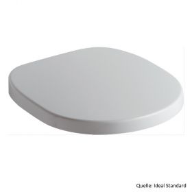 Ideal Standard Connect WC-Sitz mit Deckel und Absenkautomatik, Scharniere Edelstahl, weiß, E712701