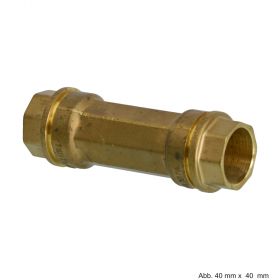 Isiflo Reparaturmuffe ohne Anschlag 40 mm x 40 mm