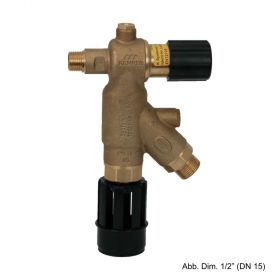Kemper FK-4 Systemtrenner-Auslaufventil BA,DN50,Ein-u. Ausg. 2",Rotguss,36701050
