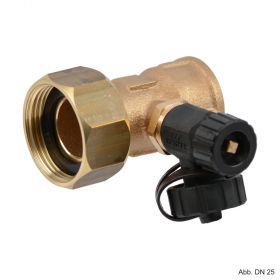 Kemper Innengewinde-Verschrbg., m. Entl. DN 15, Überw. IG 3/4", IG 1/2", Rotguss, 4760701500