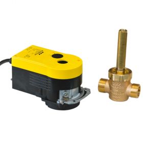 Kemper KHS-VAV Vollstromabsperrv., Stellan. 230 V, DN20, AG 1", 68604020