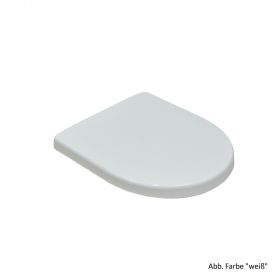 Geberit WC-Sitz Renova Plan, verstellb. L-Scharn. Edelstahl, weiß, 573070000