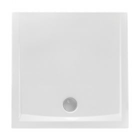 Viereckduschwanne Lantana E 90x90x2 cm, weiß