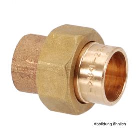 Lötfitting Rotguss Verschraubung, konischdichtend, Serie 4340, 54 mm