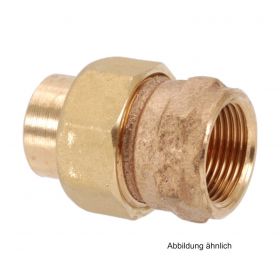 Lötfitting Rotguss Verschraubung konischd. mit 1 IG, Serie 4340G, 35mm x 1 1/4"