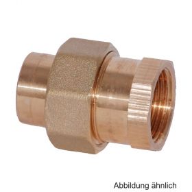 Lötfitting Rotguss Verschraubung flachdichtend, Serie 4330G, 54 mm x 2" IG