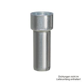 Loro-X-Stahl-Abflusssystem Anschlusstück mit IG, DN 40 x 1 1/2"