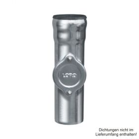 Loro-X-Stahl-Abflusssystem Reinigungsrohr runde Öffnung, DN 150
