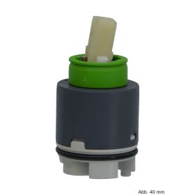 MORA Keramikkartusche Mora Cera mit ESS-System und Turbo Jet, für Waschtisch, Ø 40 mm, 708511AE