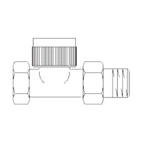 Oventrop Thermostatventil AF, DN20, R 3/4", PN10, Durchgang, 1180706
