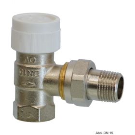Oventrop Thermostatventil Baureihe AV 9, DN10, R 3/8", PN10, Eck, 1183703