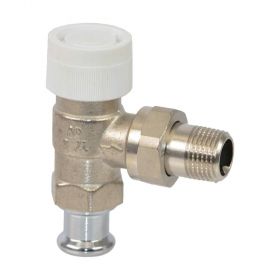 Oventrop Thermostatventil AV 9, DN15, Pressanschuss 15mm, Durchgang, 1183875