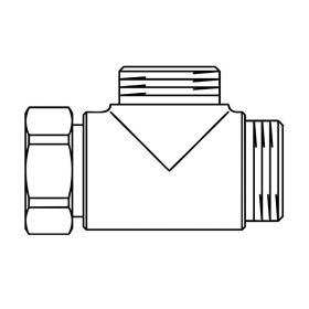 Oventrop T-Stück 1359080