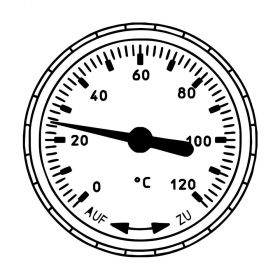 Oventrop Thermometer 1364195