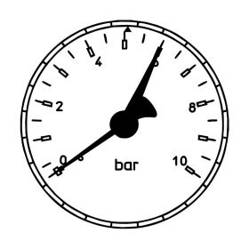 Oventrop Manometer 1364196