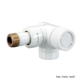Oventrop Design Thermostatventil Baureihe E - Winkel-Eckv.-Rechts 1/2",edelstahl