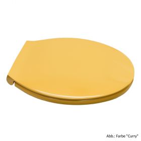 PAGETTE Exklusiv WC-Sitz mit Edelstahl-Befestigung, curry, 790821636