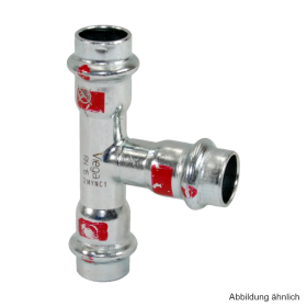 Viega Prestabo T-Stück, Modell 1118, 22-12-22 mm