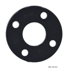 PVC-U Losflansch (f. Bundbuchse) Flansch: PN10/16, 140mm,DN125,Lochkreis: 210mm