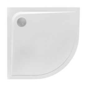 Viertelkreisduschwanne Ramera R 90x90x2 cm R 55, weiß