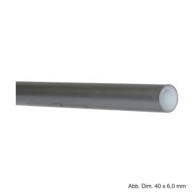 Rehau Rautitan Rohr-Stabil, 2,5 m Stangenware, 40 x 6,0 mm
