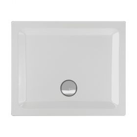 Rechteckduschwanne Riga E 90x75x4 cm, beige