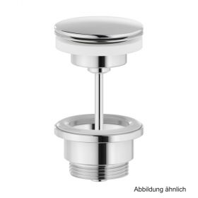 Damixa Ablaufgarnitur, Immer offen, Farbe "Chrom", S600066