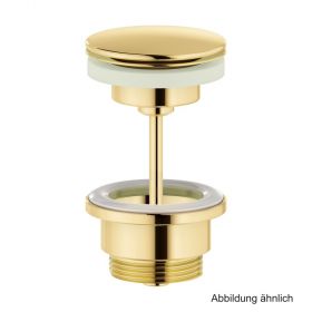 Damixa Ablaufgarnitur, Immer offen, Farbe "Edelmessing", S60006660