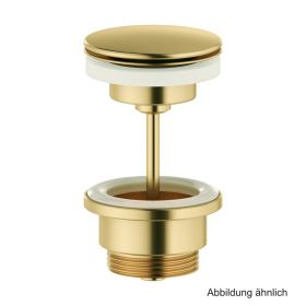 Damixa Ablaufgarnitur, Immer offen, Farbe "Messing gebürtstet", S60006662