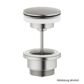 Damixa Ablaufgarnitur, Immer offen, Farbe "Stahl", S60006676