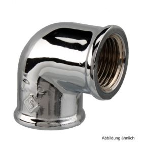 Verchromter Winkel 90 °, I-I, 3/4"