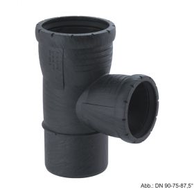 Geberit Silent-Pro Abzweig mit Muffe, DN 150-150-87,5°