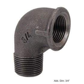 Winkel schwarz, Nr.92 i/a 90°, 1/2"