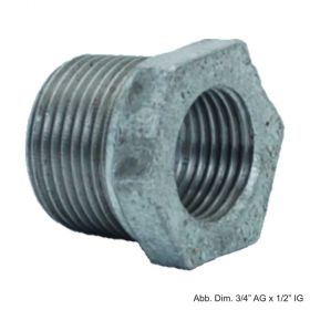 Reduktionsstück verzinkt, Nr. 241, 1" x 3/4"