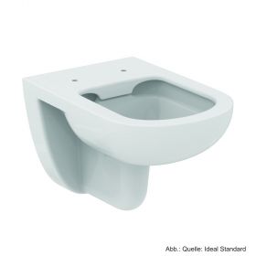 Ideal Standard Eurovit Wand-Tiefspül-WC ohne Spülrand,355x520x350mm,weiß,T041501