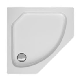 5-Eckduschwanne Tino F 90x90x6,5 cm, ägäis