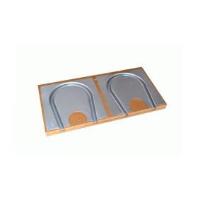 Öko-Trockenbausystem Umlenkplatte ohne Alu 12,5